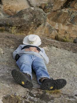 Bolivien-Copacabana-0079-Herwig-schlafend